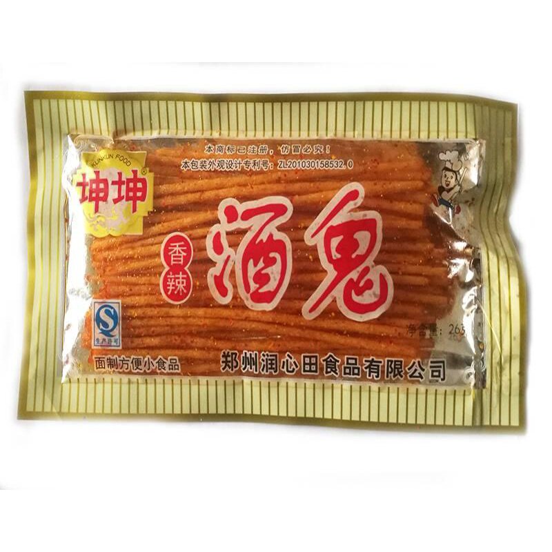 零食8090儿时怀旧面筋香辣酒鬼辣条米线麻辣面筋制品