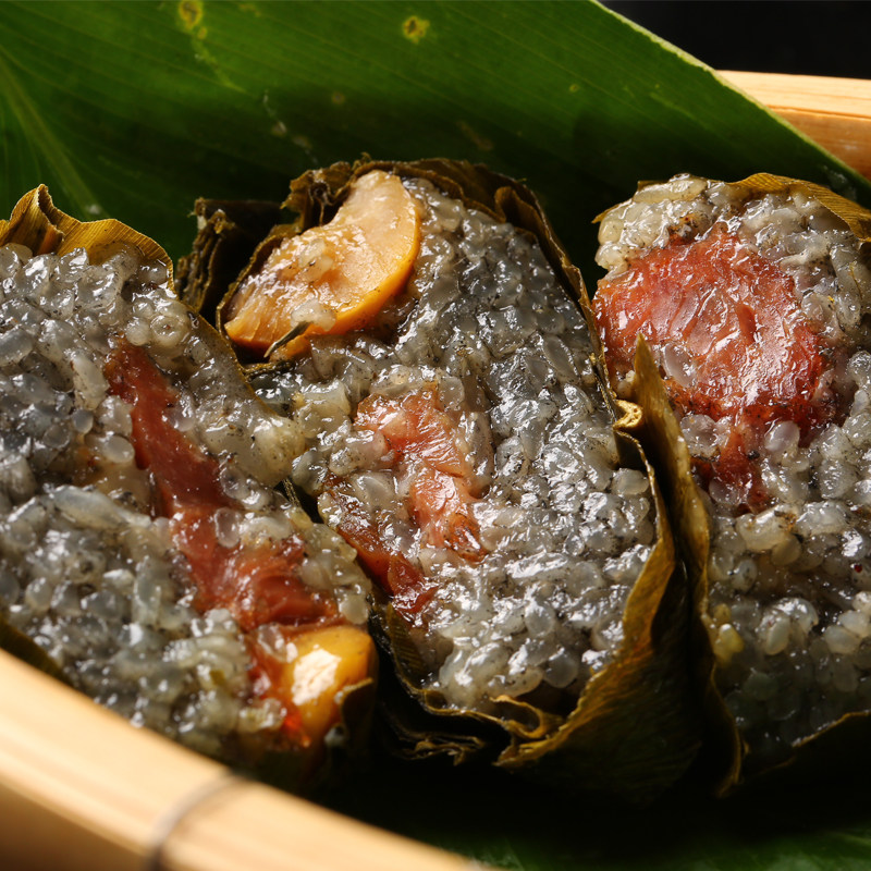 贵州板栗排骨鲜肉灰肉粽超大粽咸味散装贞丰粽子贵州特产农家手工