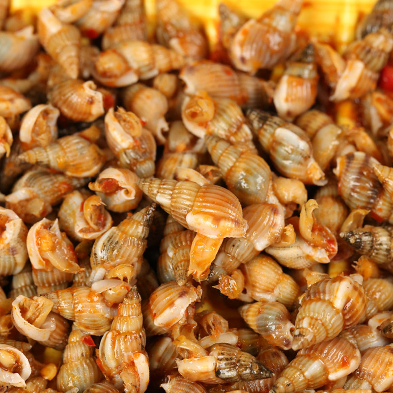 贝儿麻辣海瓜子即食海锥子200g香辣小海小海螺螺丝海贝类制品