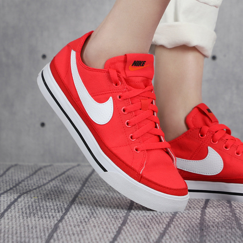 nike耐克女鞋2021春季新款红色本命年新年款低板鞋