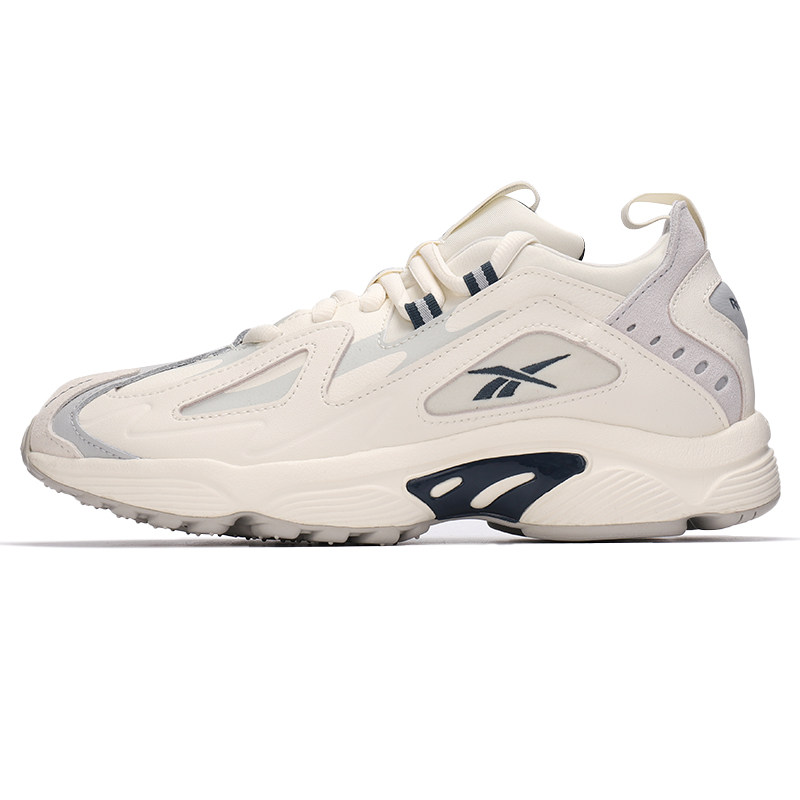 reebok锐步鞋男女鞋2022夏季新款老爹鞋白色透气运动休闲鞋cn7591