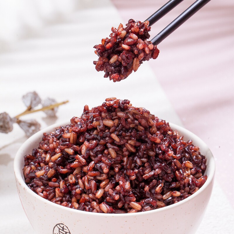 四色糙米新米5斤糙米饭杂粮米燕麦黑米红米粗粮五谷杂粮