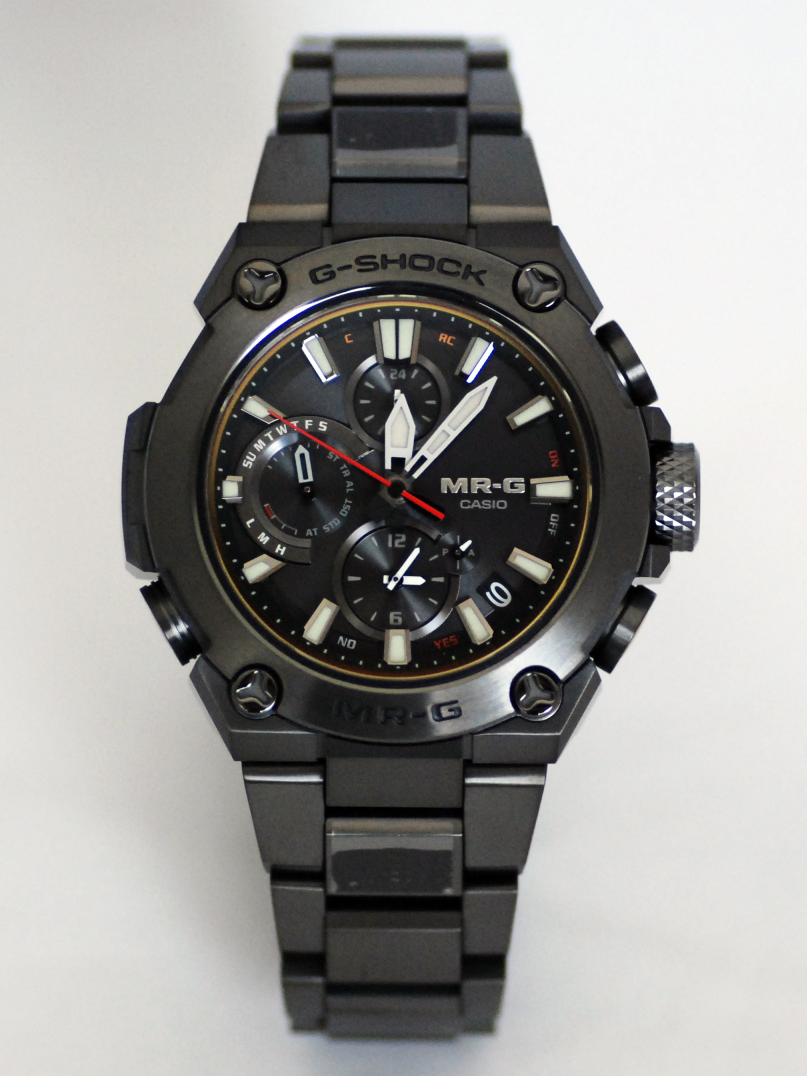 卡西欧mrg金光动能电波蓝牙智能手表mrgb1000b1a日韩腕表