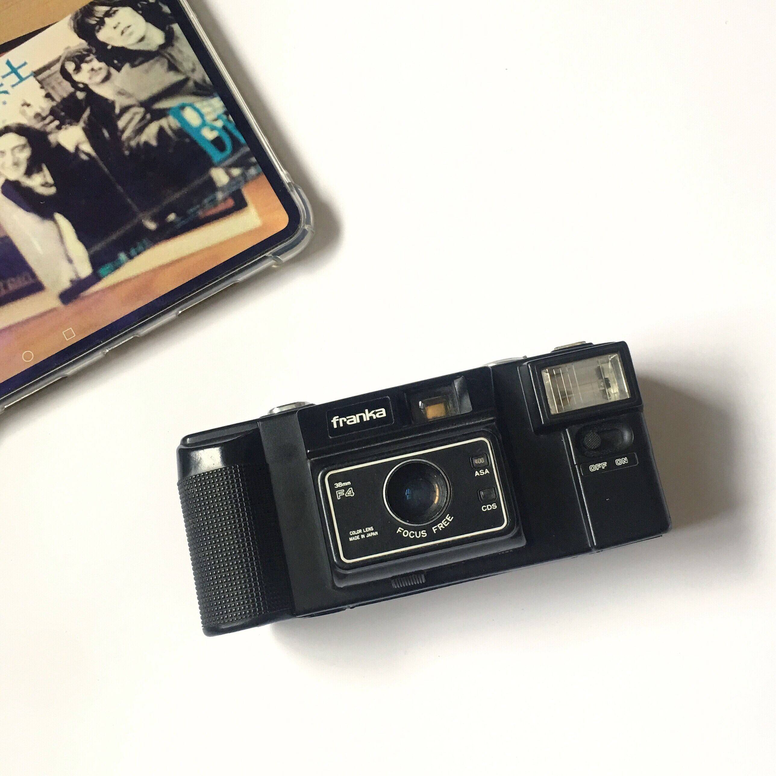 9成新兰卡frankax500傻瓜胶卷相机复古老式机械旁轴相机
