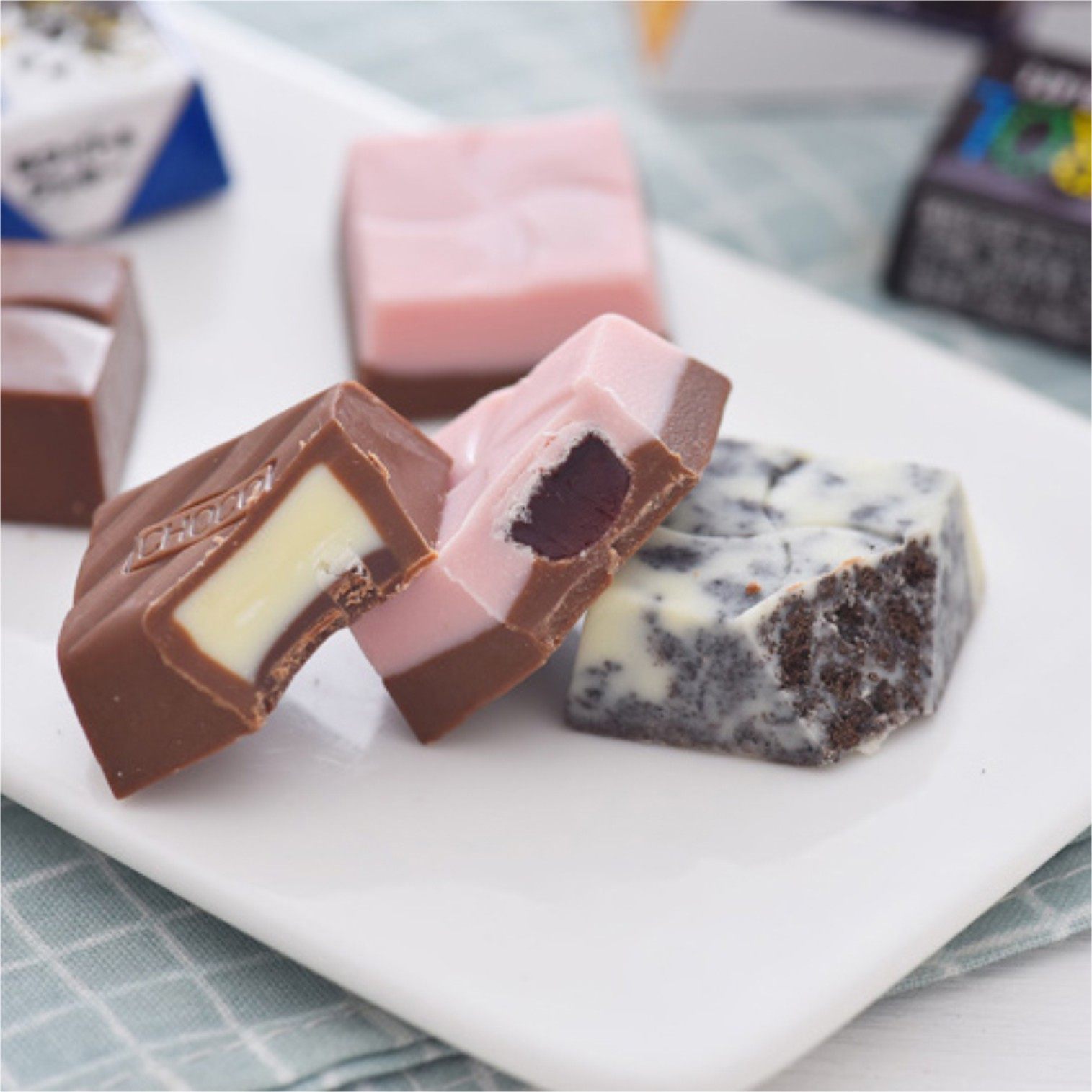 日本进口松尾tirol什锦夹心巧克力礼盒袋装情人节巧克力制品