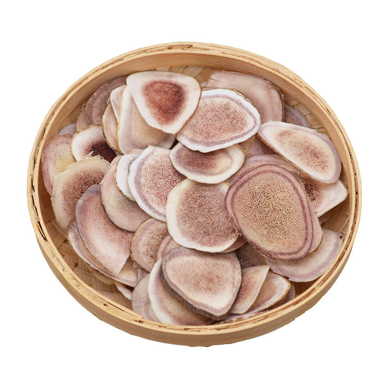 鹿角正品吉林鹿茸干片250克中药骨片血片水泡鹿茸片