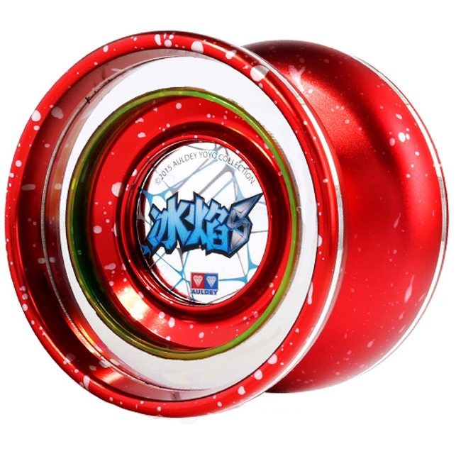 奥迪双钻火力少年悠风悠悠球合金属花式溜溜球冰焰s专业高级比赛