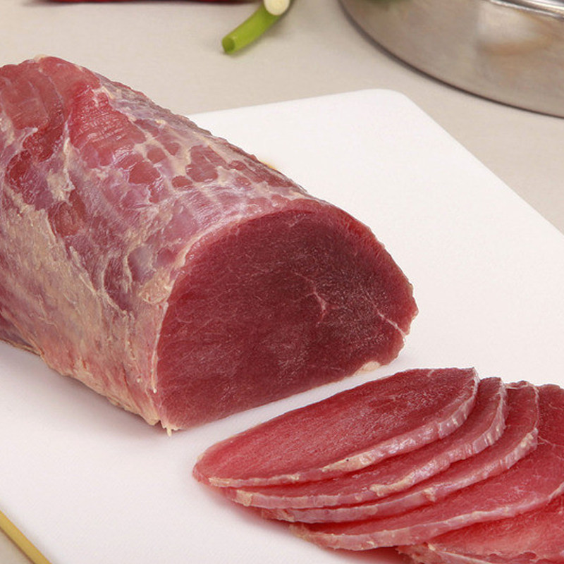 50斤瓜条阿根廷巴西牛肉瘦生精修进口黄瓜条冷冻生牛肉