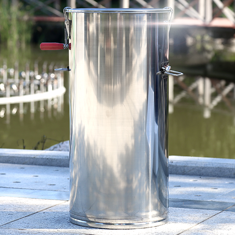 摇蜜机不锈钢中蜂蜂蜜分离机加厚蜂桶打糖甩蜜专用养蜂摇蜜机包邮