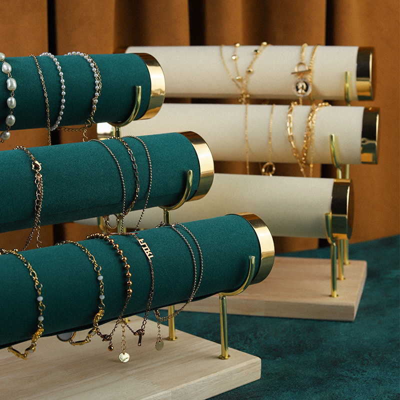 高档锦瑟陈列商场手镯收纳摆件创意首饰拍摄首饰展示架