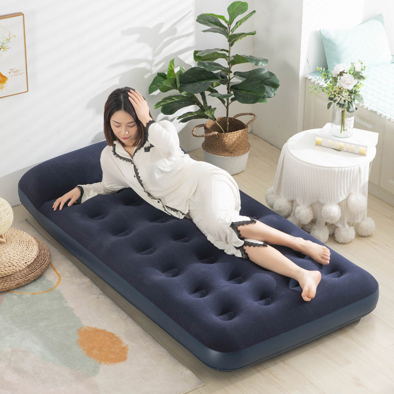 舒士奇充气床垫双人家用简易加厚充气床单人加大户外便携气垫床