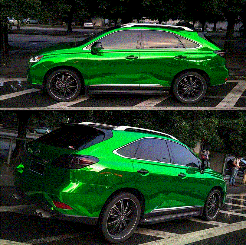 汽车膜全车膜改装电镀膜车身膜车顶贴纸镀铬膜贴膜纸改色