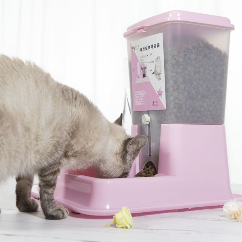 卡罗弗宠物自动喂食器喂狗器宠物猫狗粮自动投食机智能碗宠物用品