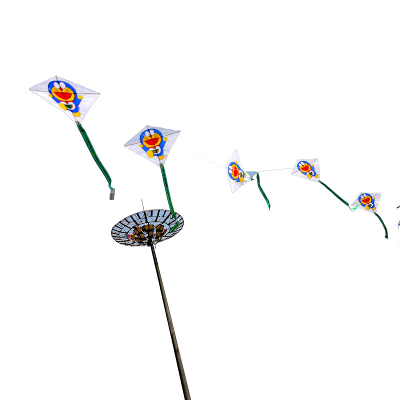 潍坊风筝酷翔十字串风筝10只串30只串卡通儿童风筝微风好飞送线 - 酷