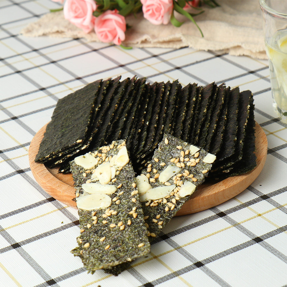 赶海娃夹心海苔脆片即食