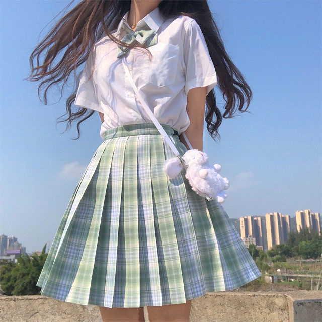 女生jk制服女童10岁短裙可盐可甜小香风两件学生校服