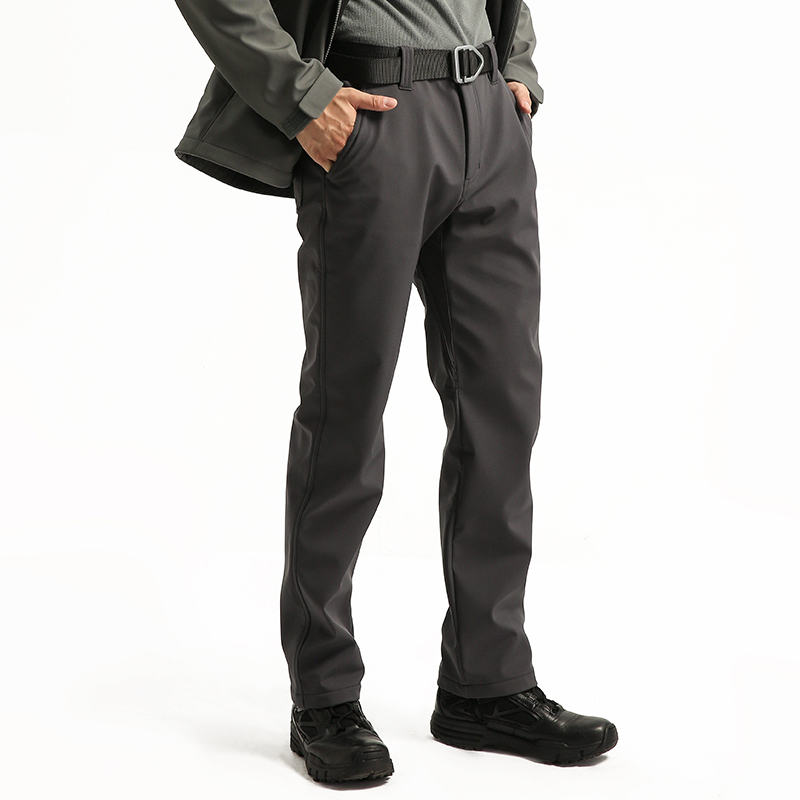 鹰爪行动软壳裤男户外秋冬长裤防风保暖加绒加厚防水战术裤冲锋裤