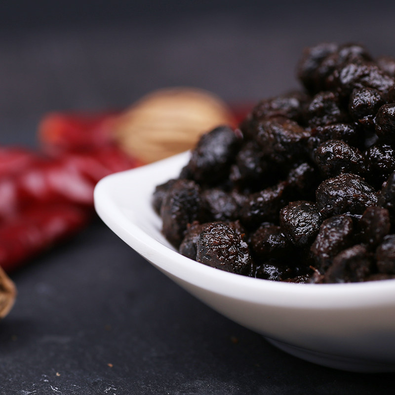 潼川豆豉经典原味传统发酵500g(充氮气袋装)热销产品29.9包邮