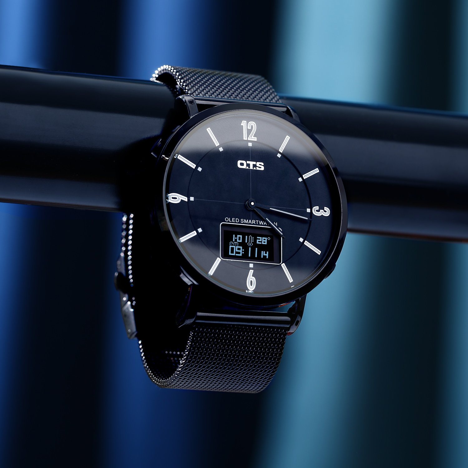 ots2021新款男士手表智能运动防水水表潮流高中国产腕表