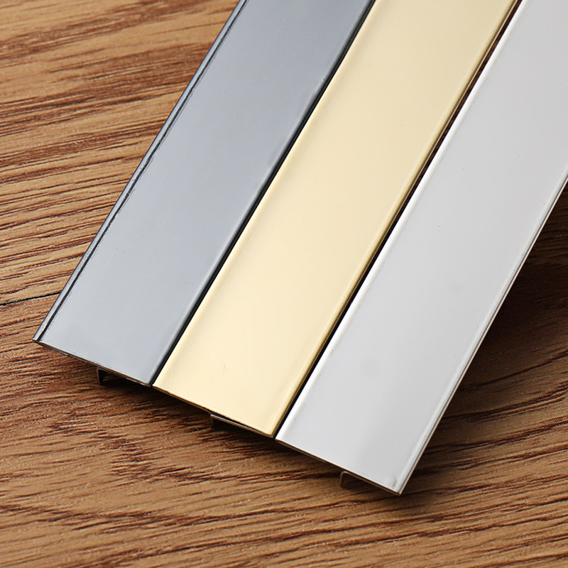 钛金线条背景墙装饰压边条吊顶嵌入式不锈钢型条收边条