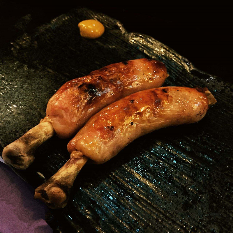 香肠带骨1kg西餐厅日本料理沃玛骨付25根酒店商用香肠