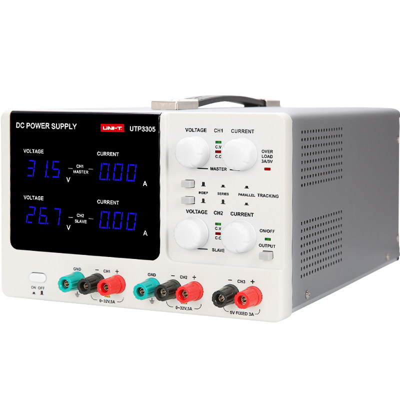 优利德数显可调utp3305双路通道三路维修线性直流稳压电源30v5a - 韧