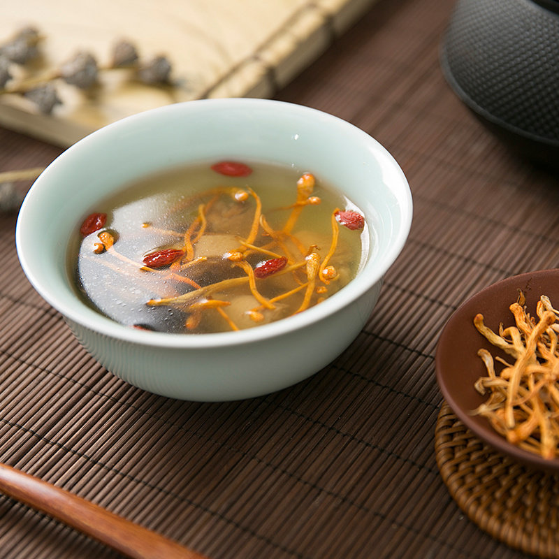 网易严选 虫草花 60克干货煲汤材料正品蛹虫草子实体食材罐装家用