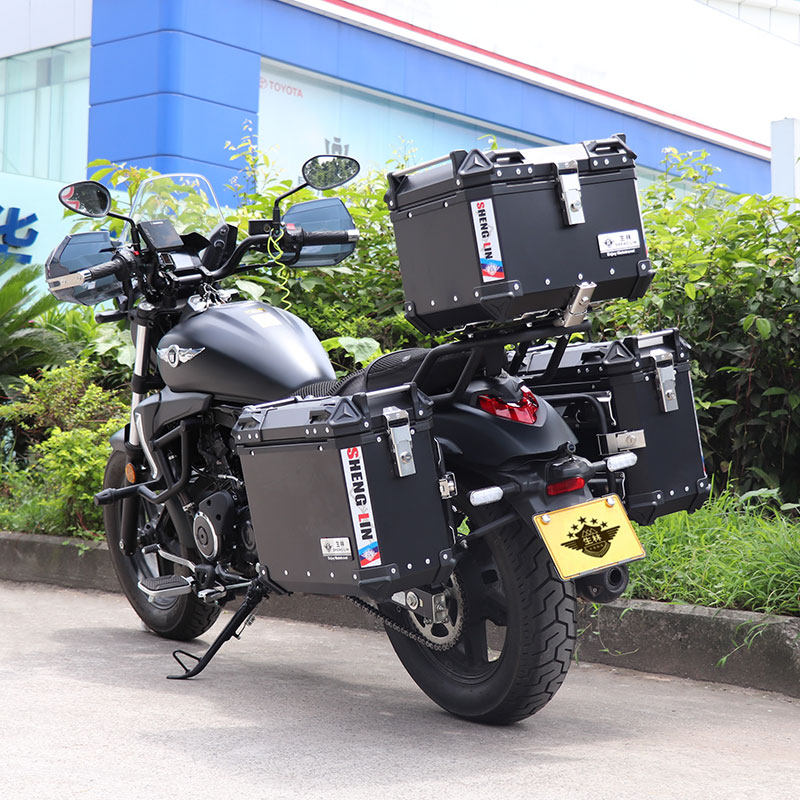 生林摩托摩托车车尾适用于豪爵tr300后备无损安装摩托车尾翼