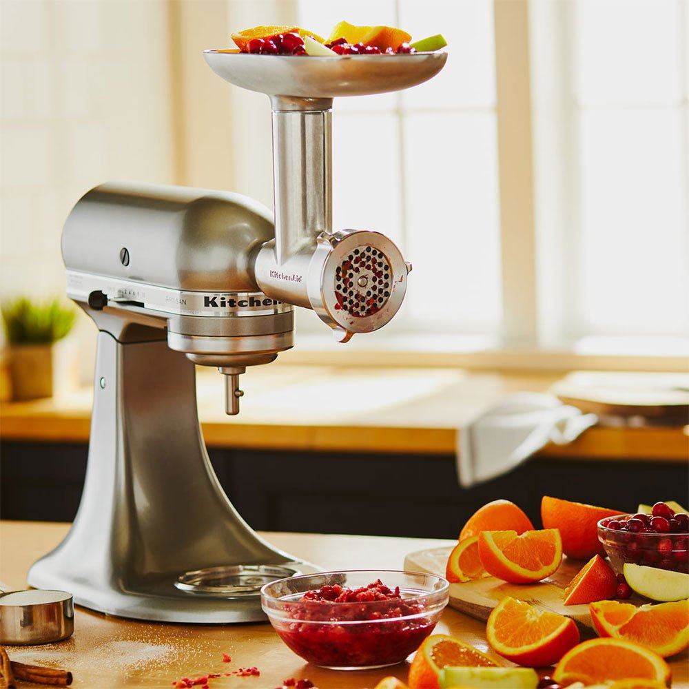 海外代购美国kitchenaid凯膳厨师机5ksmmga绞肉食品加工厨师机