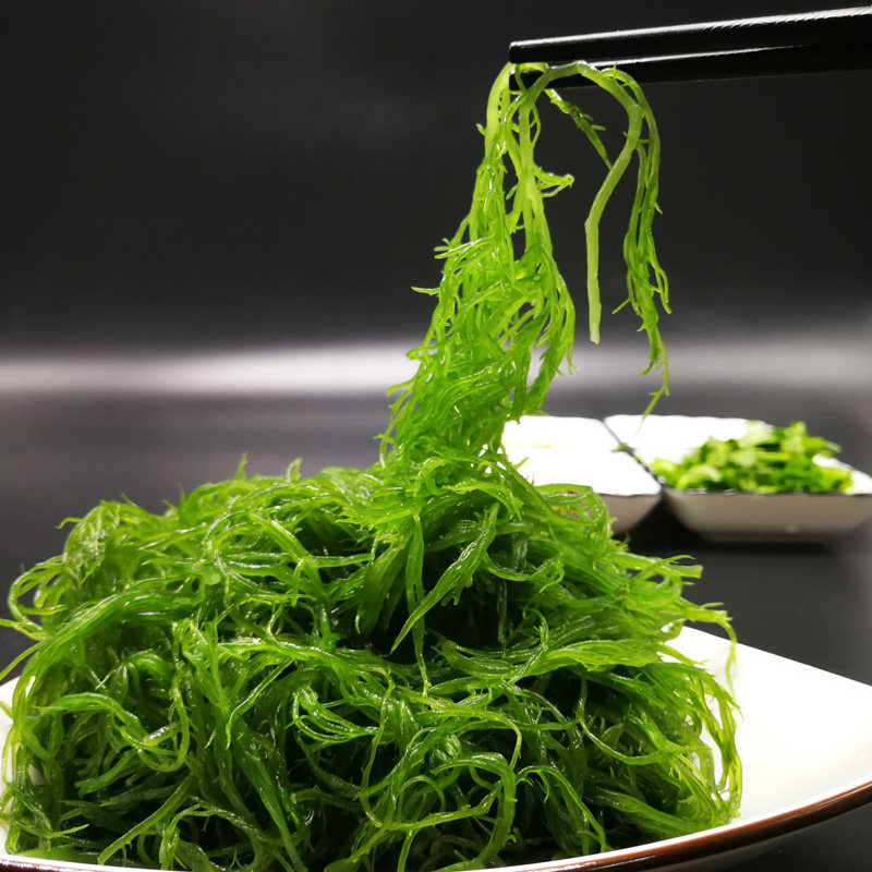 海得辉盐渍龙须菜500g 新鲜海藻丝凉拌素食海草菜长寿菜1斤包装