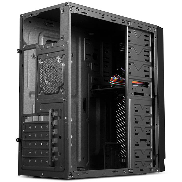 金河田电脑 主机箱空箱 电脑机箱 台式机atx标准电源大主板机箱