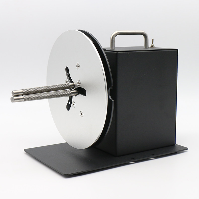 双向r7标签回卷器自动回卷机条码纸不干胶卷纸器洗水唛收卷回绕器手动