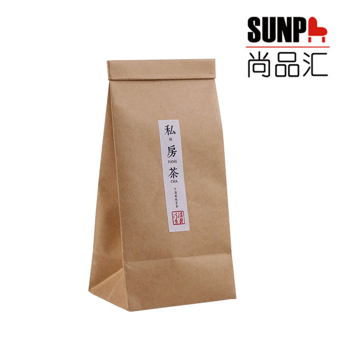 茶叶环保牛皮牛皮纸纸袋包装袋无字简易通用散茶茶叶罐