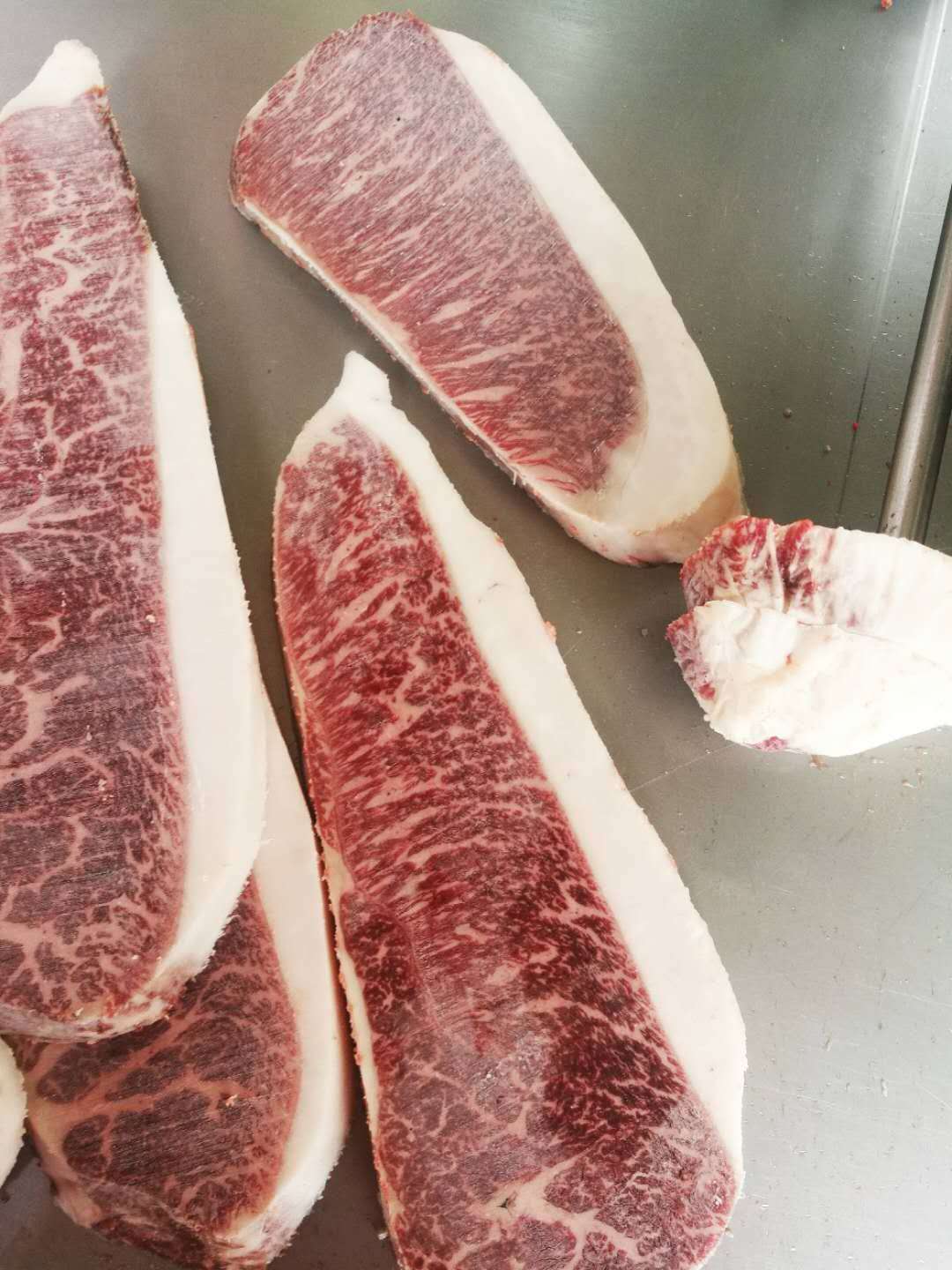 澳洲和牛m9 臀腰肉盖原切未腌制500克雪花牛排小西冷牛排顺丰包邮