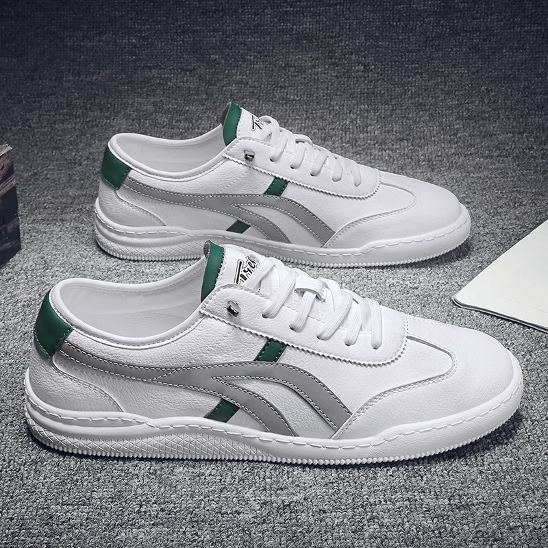 男鞋夏季透气薄款2022新款百搭复古增高阿甘鞋休闲潮鞋潮流小白鞋