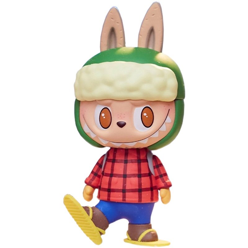 labubu拉布布精灵精灵野营盲盒少女潮玩潮玩盲盒