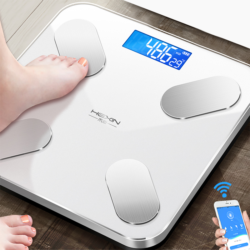 电子智能家庭耐用小型体脂脂肪能测人体款人体重秤