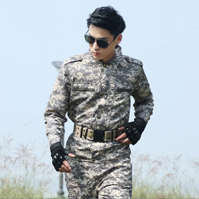 盾郎acu迷彩服套装美国特种兵户外作战训练真人作训外套