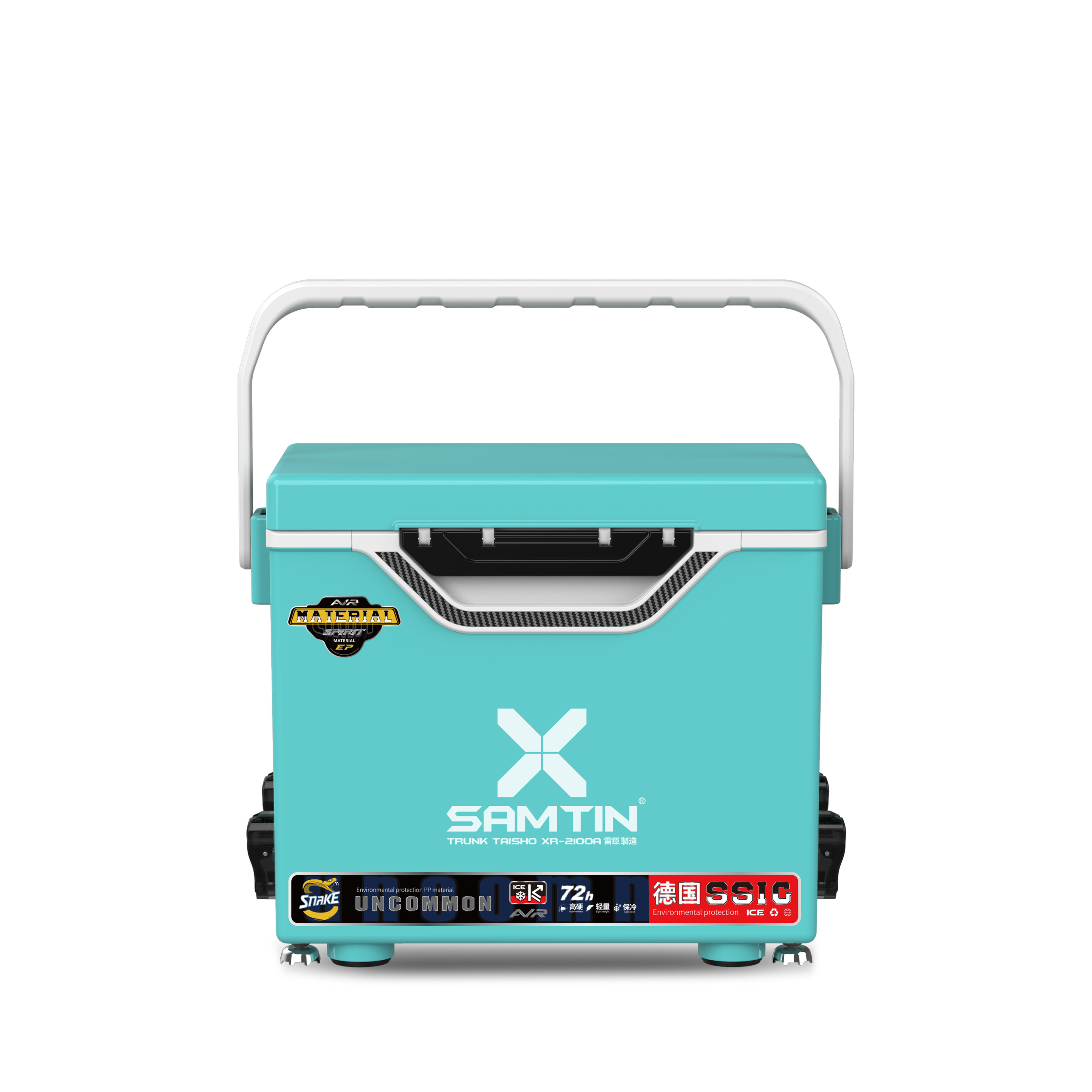 雷臣钓箱2021新款可坐钓鱼箱子多功能超轻超硬钓箱