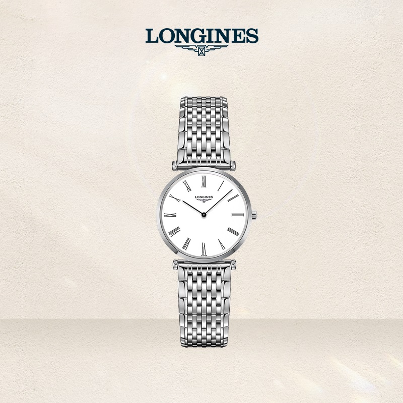 Longines浪琴 官方正品嘉岚系列女士石英表瑞士手表女士腕表