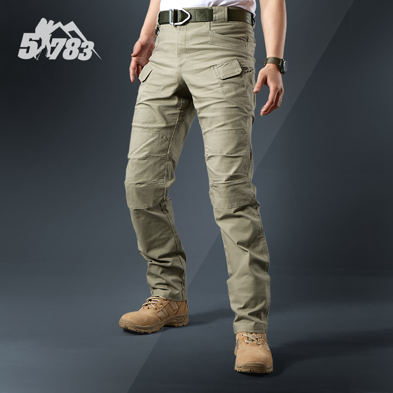 军迷战术裤男执政官修身耐磨防水弹力工装裤秋冬户外特种兵作训裤