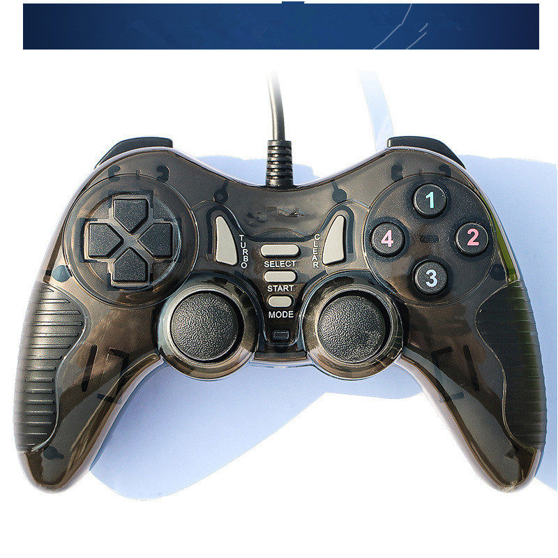 手柄电脑usb游戏有线震动pc接口火影实况游戏手柄