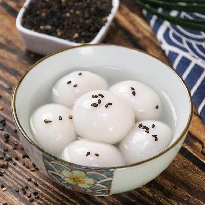 粮觅正宗宁波汤圆芝麻猪油冷冻速食大元元宵节汤圆