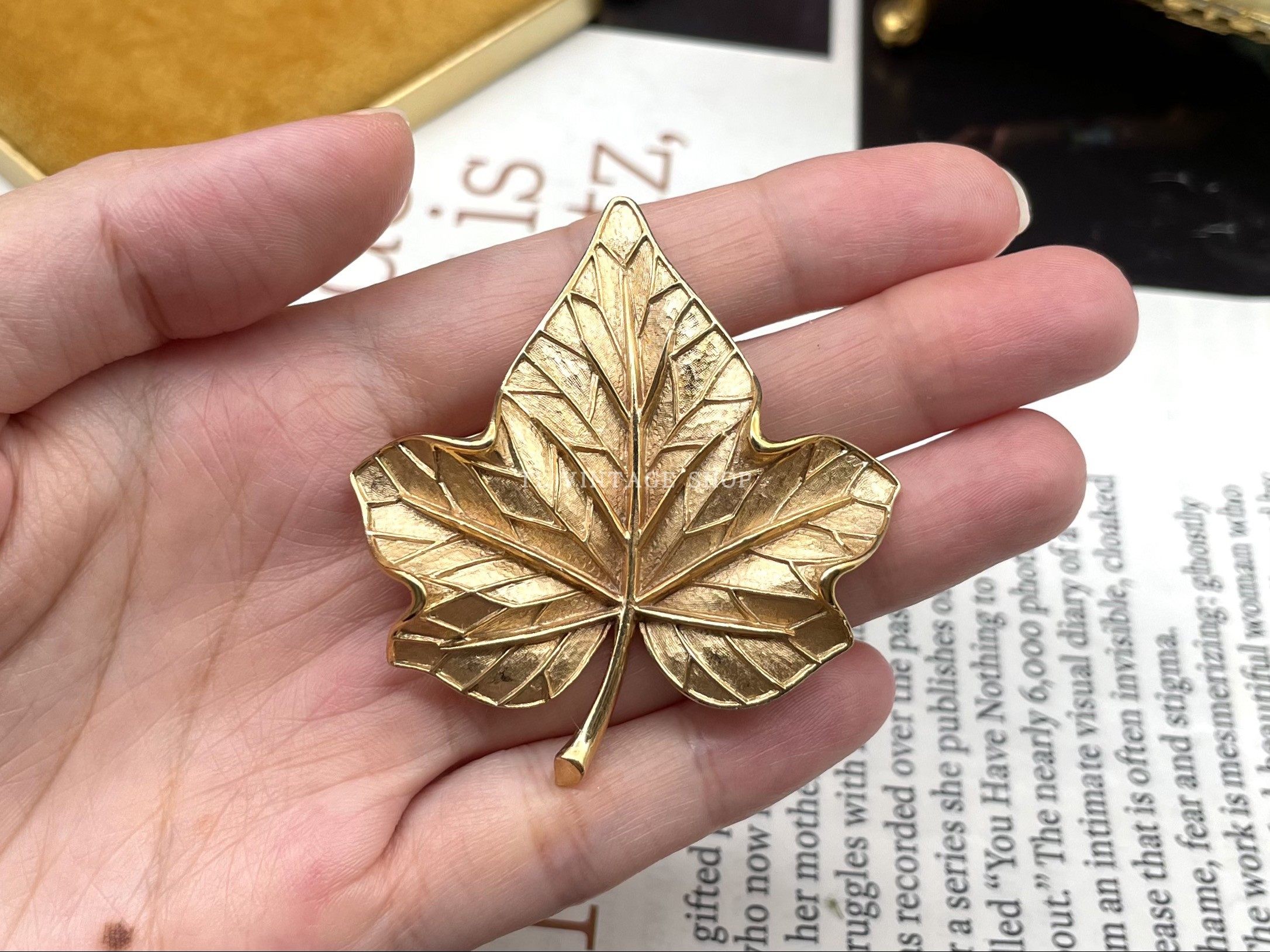 vintage美国古董首饰孤品60年代trifari复古胸针胸针