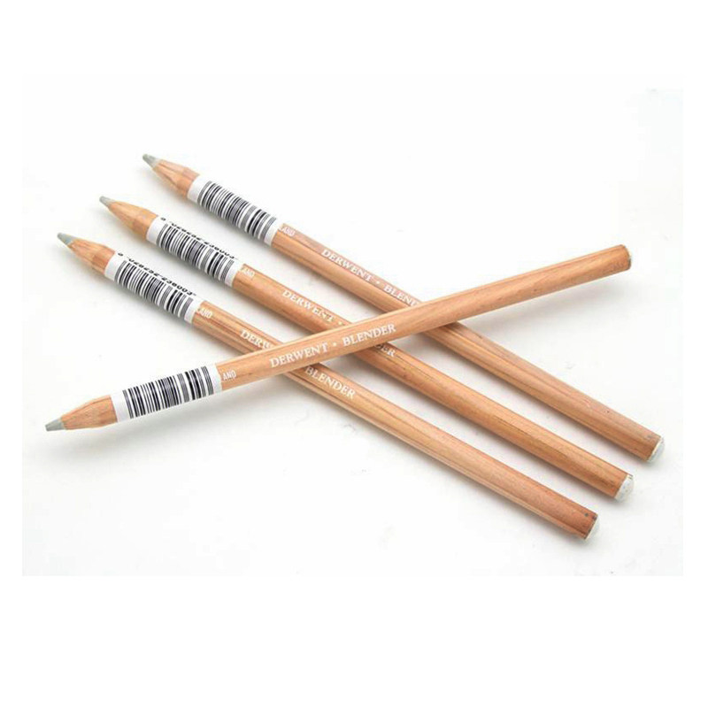 色笔铅笔英国渐变彩色留白提亮画面铅笔画素描彩铅