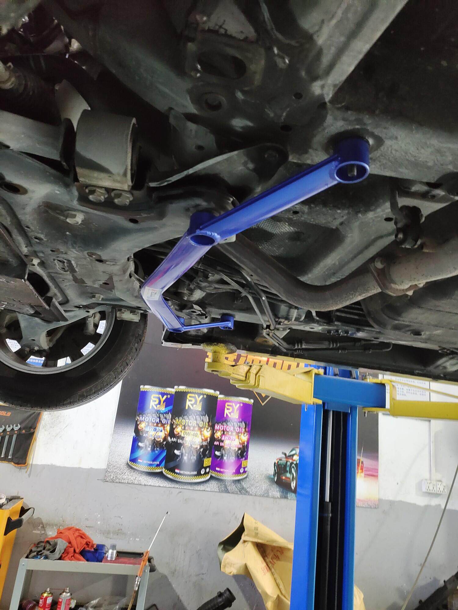 广汽传祺gm6顶吧平衡杆拉杆m6前顶吧稳定杆强化底盘改装件防侧倾