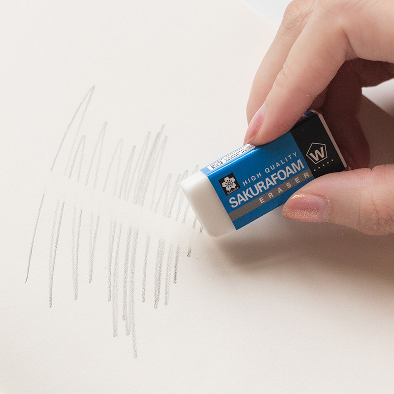 本小姐sakura日本樱花学生橡皮擦干净不留痕绘图画画专用橡皮
