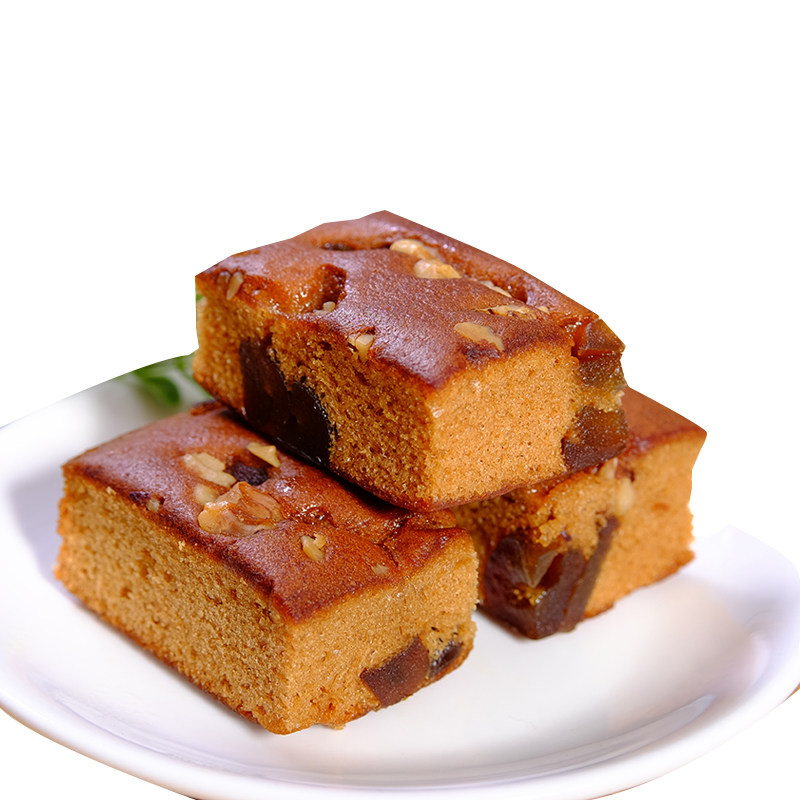 糕点木糖红枣蛋糕面包早餐果仁枣糕泥软零食传统中式糕点