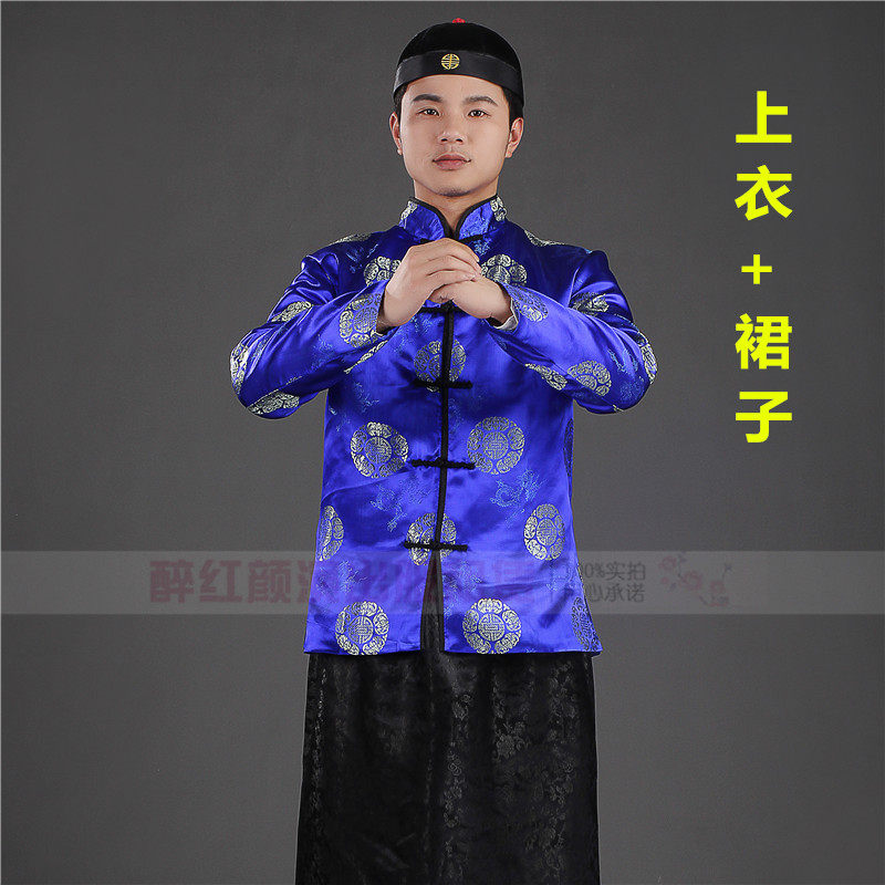 租赁古装民国管家服装师爷富商老爷员外阿哥唐装