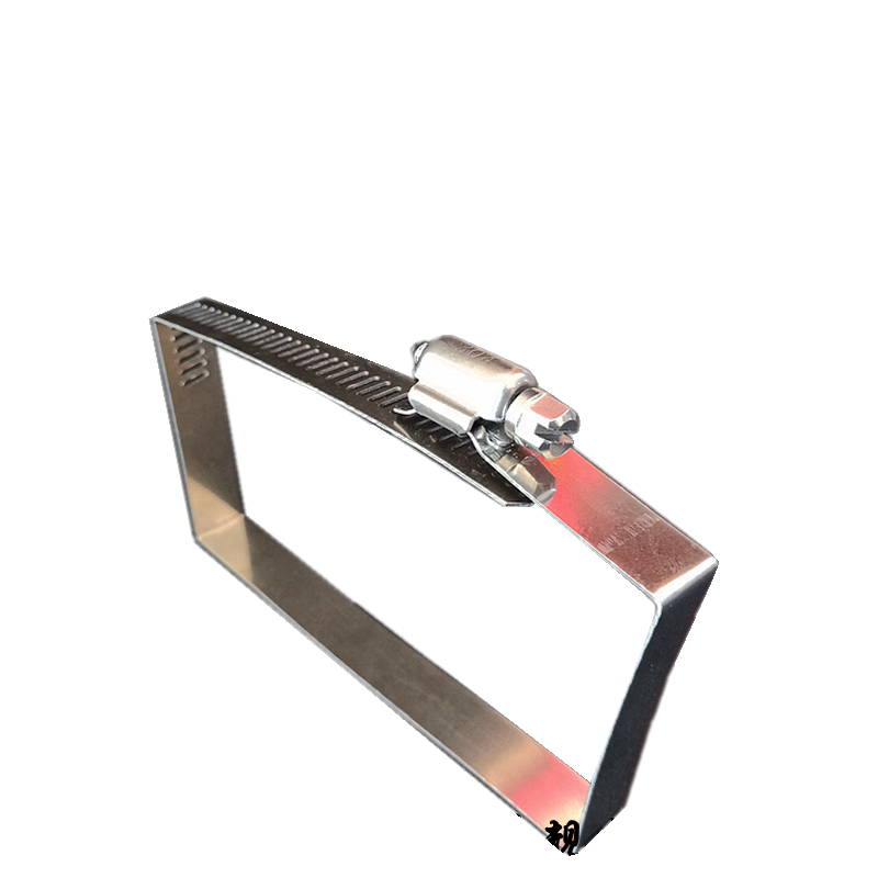 桥架喉箍抱箍卡箍不锈钢扣抱线槽方形扎带卡箍